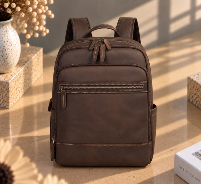 Sac a Dos Cuir Crazy Horse Homme - Cordane