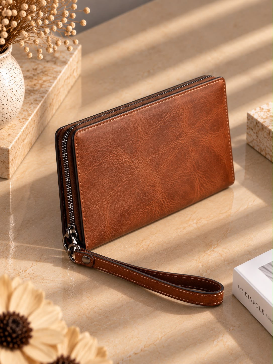 Pochette Cuir Homme - Cordane