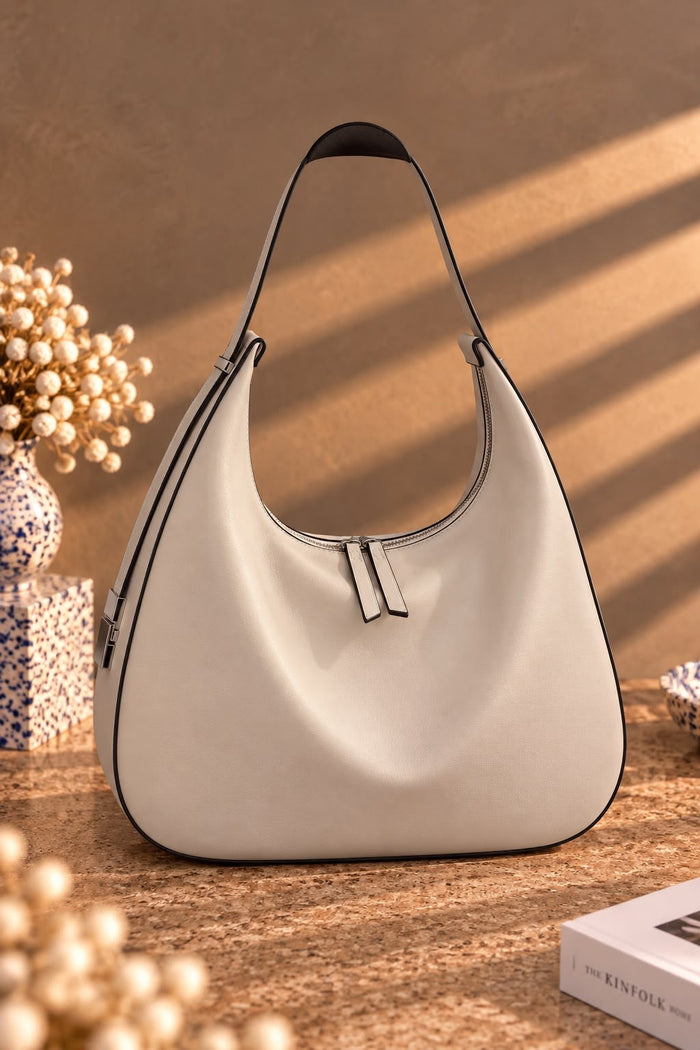 Sac Hobo Cuir Minimaliste - Cordane