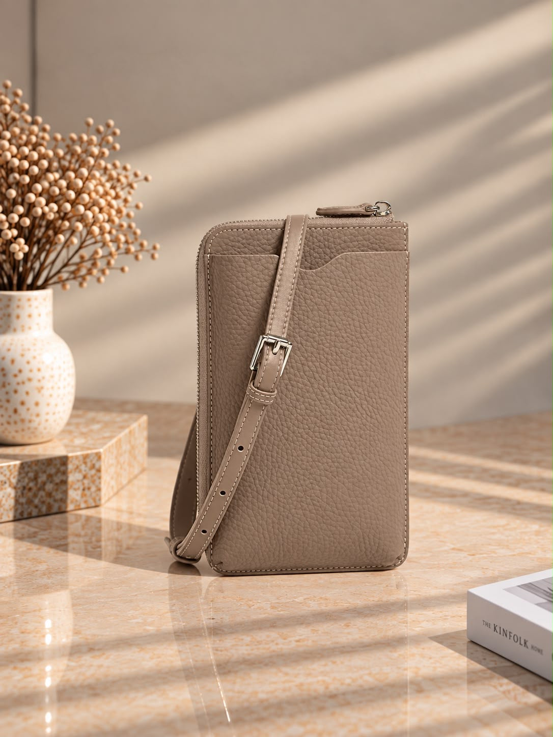 Mini Sac Bandoulière Cuir Téléphone - Cordane
